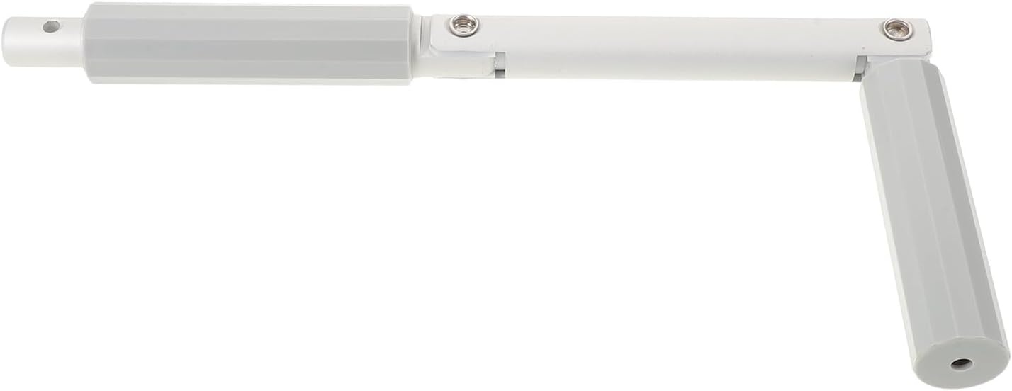 Toyvian Manivelle Manuelle en Aluminium pour Fenêtres à Auvent Poignée de Remplacement Robuste Ouverture Facile et Réglable Accessoire pour Store de Terrasse Usage Intérieur et