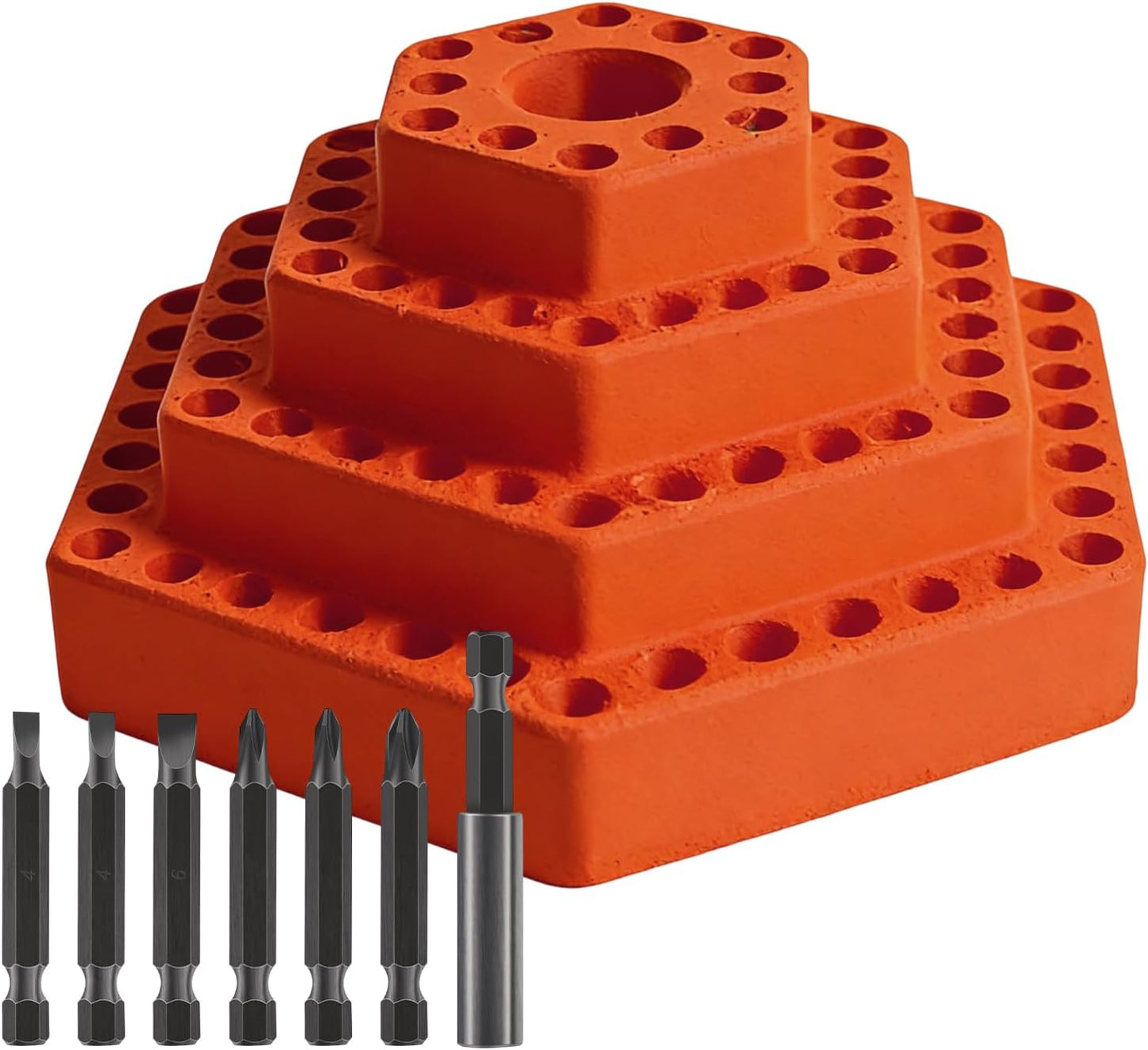 Porte- de tournevis hexagonal de 4,8 mm pour garage, travail du bois, outils électriques, électriciens, construction, construction à sec, menuiserie