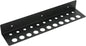 Porte-tournevis mural acier 40x8x5cm noir – organise garage/établi