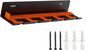 Porte-outils pneumatique mural antirouille coulissant de sécurité 5 emplacements pour atelier garage