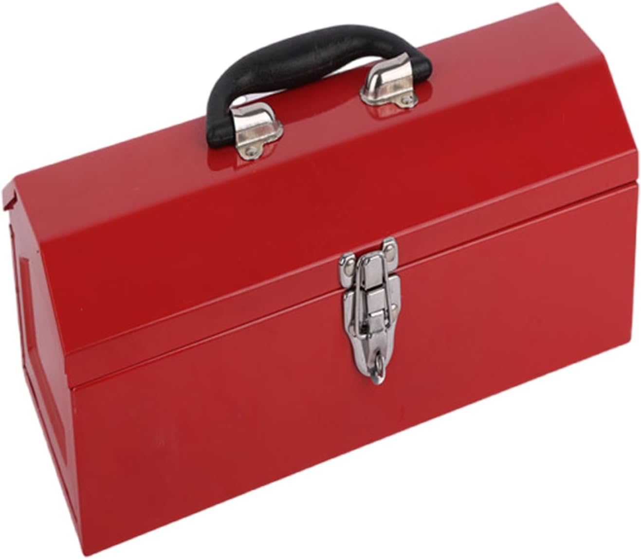 Boîte à outils rouge en métal pour voiture et maison