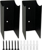 Générique Range-outils de jardin | Rack mural en acier antidérapant 2 pièces | Rangement d'atelier garage | Pour sous-sol, maison, magasin de bricolage, remise, jardin, pelouse, camping-car, sports