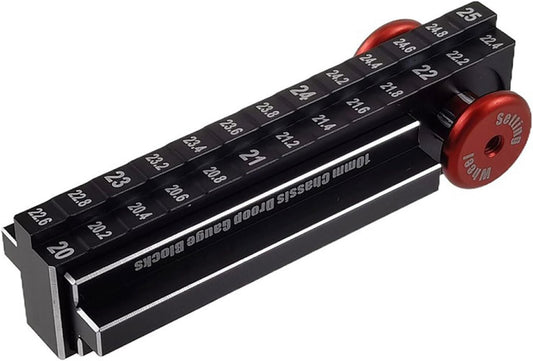 20 outils de réglage de 25 mm en métal réglable en hauteur