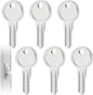 6 x Universal Replacement Window Keys Compatible with Yale and Securistyle