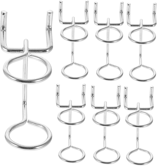 Lot de 10 crochets pour panneau perforé - support tournevis et multi-outils