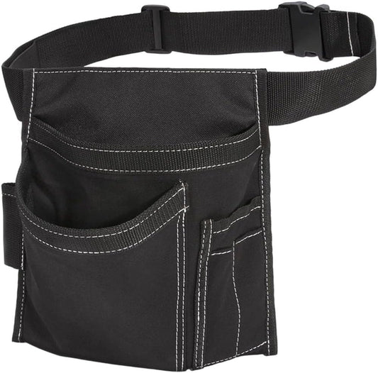 Ceinture Porte-Outils Multifonctionnelle en Toile Robuste, Idéale pour Ranger Les Outils De Travail du Bois De L'atelier.