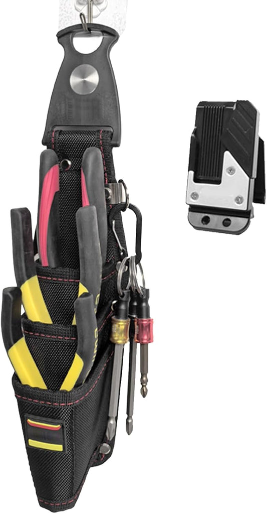 Sacoche d'électricien,Grande capacité de rangement organiseur | Ceinture porte-outils - pour artisan couvreur menuisier bricoleur