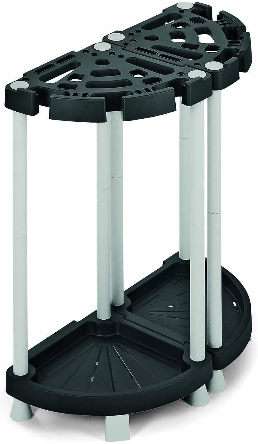 Terry - Double Tool Rack, Râtelier Porte-Outils Multi-Usage, 73x37,5x77,5 cm