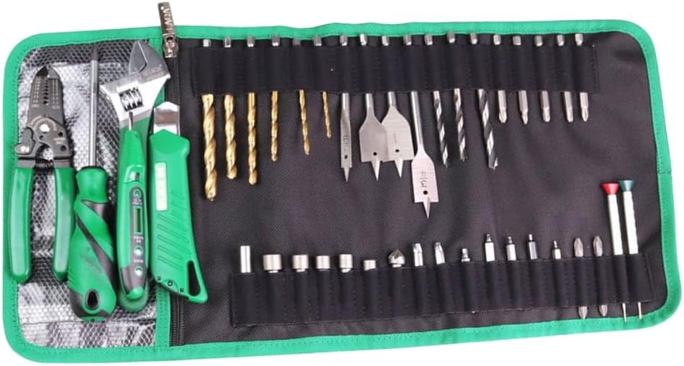 Sac à outils compact enroulable pour les réparations domestiques et l'entretien automobile