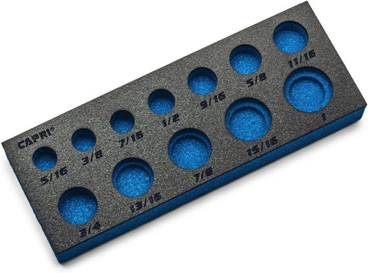 Capri Tools Plateau de mécanicien pour douilles 3/8" SAE