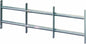 Alberts 553685 Venlo Window Grille, Extendable | Electro-Galvanised Blue | 300 x 700-1050 mm