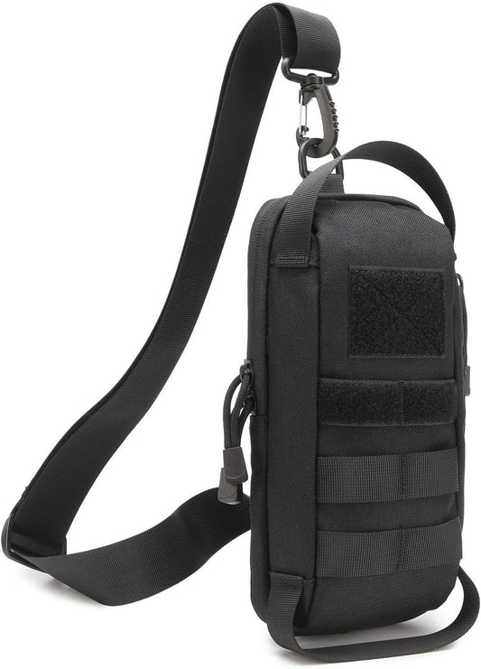Sac de rangement professionnel pour outils, tissu imperméable 1680D, plusieurs compartiments, sac à bandoulière, organisateur d'outils d'électricien avec poches