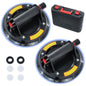 Ventouses carrelage 2 pièces 8" pro 220kg boîte