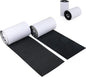 BOMEI PACK Rubans auto-agrippants Heavy Duty Hook Loop tape with adhesive, Rouleau de fixation à dos adhésif,ruban d'installation pour la maison, le bureau, le bricolage et l'artisanat (Noir 5cm*3m)