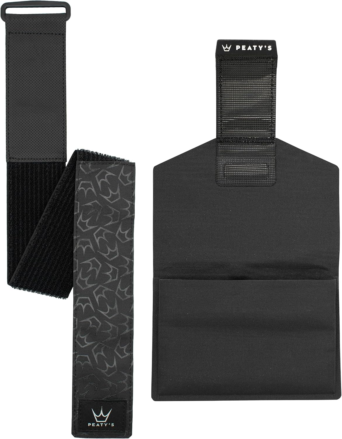 Peaty's Holdfast Enveloppement d'outils de Sentier - Super sécurisé sans Glissement, Conception modulaire, étanche, Sac de Rangement pour Cadre avec Poche zippées, pour VTT, Gravel, vélo électrique