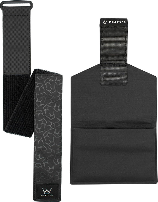 Peaty's Holdfast Enveloppement d'outils de Sentier - Super sécurisé sans Glissement, Conception modulaire, étanche, Sac de Rangement pour Cadre avec Poche zippées, pour VTT, Gravel, vélo électrique