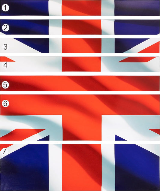 Sealey APTBG05 Pack d'autocollants graphiques Toolbox - Union Jack