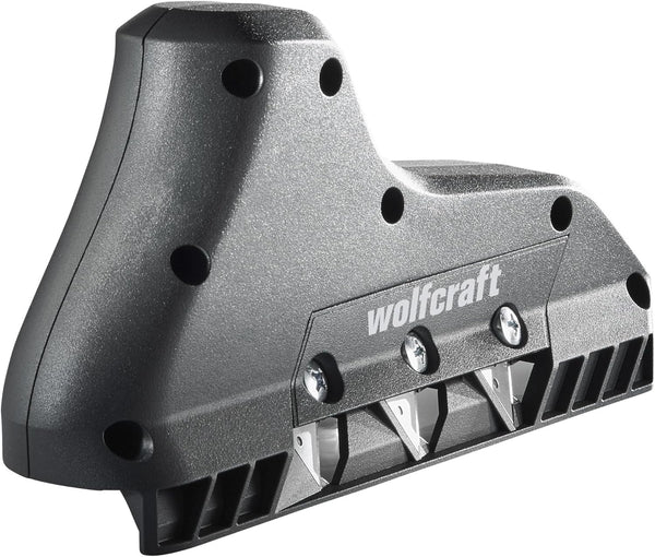 Wolfcraft Rabot d'Angle Triple - Plaquiste Chanfrein 3 Lames